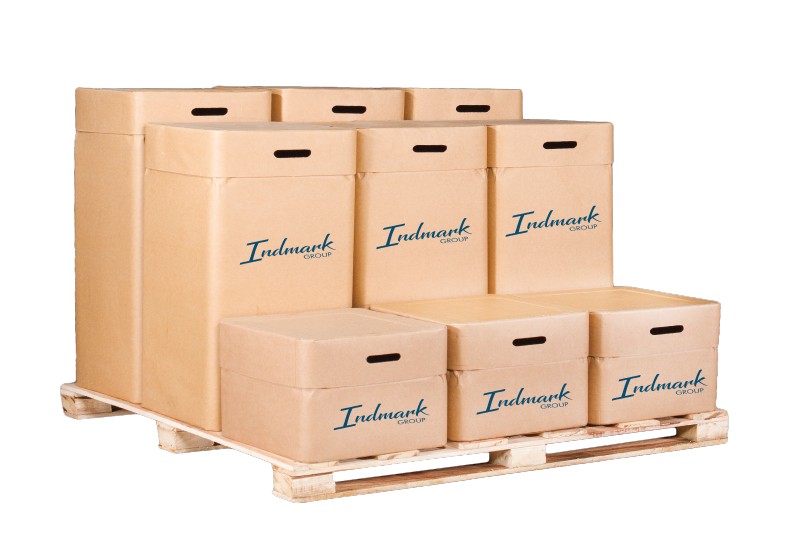 Eco Friendly Square Fiber Drums Packaging